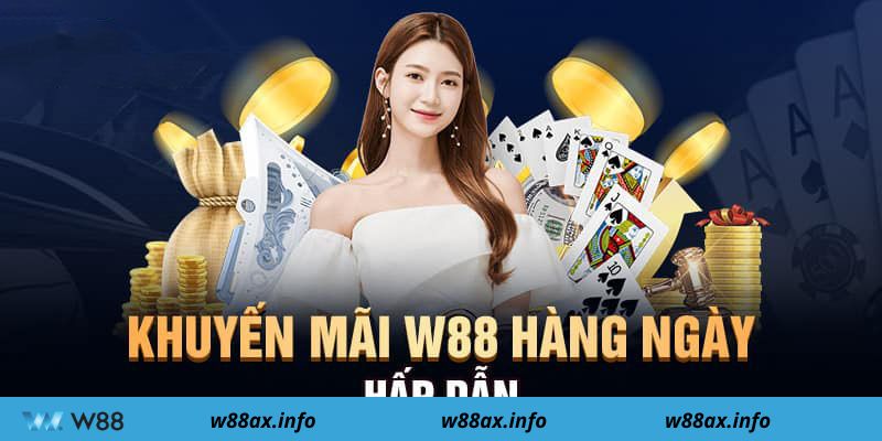 Ưu điểm khi tham gia các chương trình Khuyến mại w88